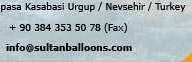 Sultan Balloons